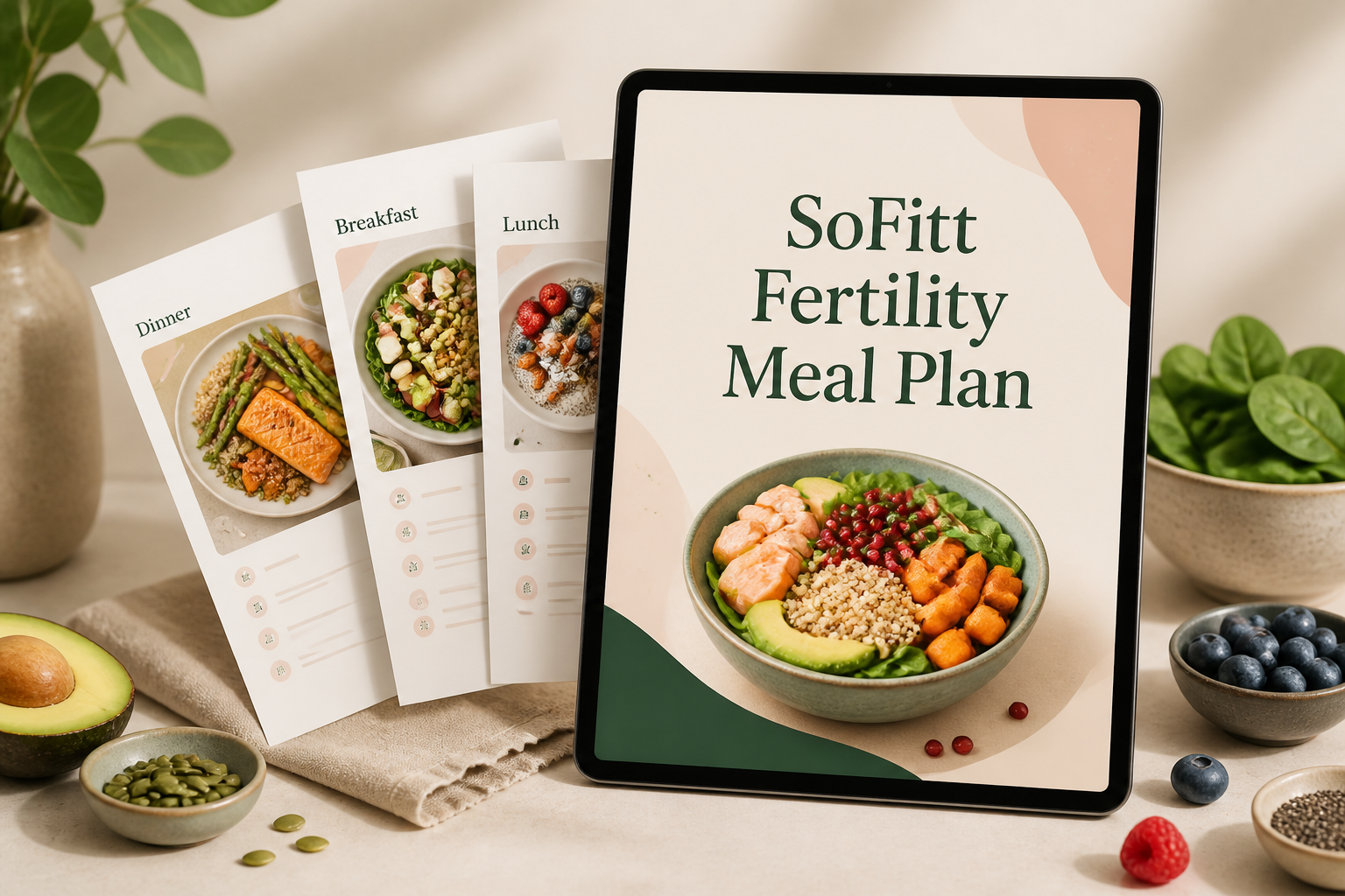 SoFitt fertility meal plan ebook